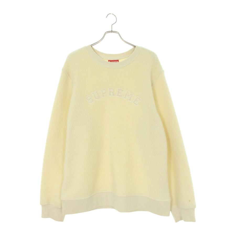 Supreme シュプリーム スウェット 17AW Polartec Deep Pile Crewneck 