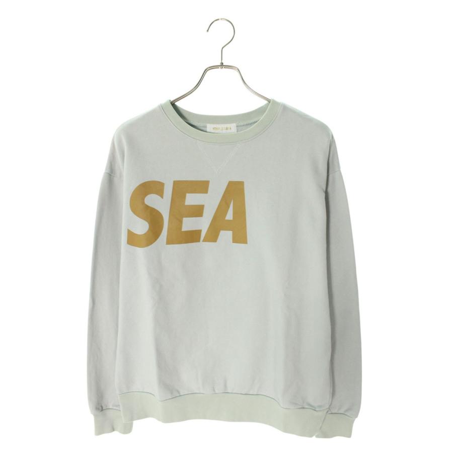 WIND AND SEA ウィンダンシー WDS-SEA-Q2-01 サイズ:M ロゴプリント  