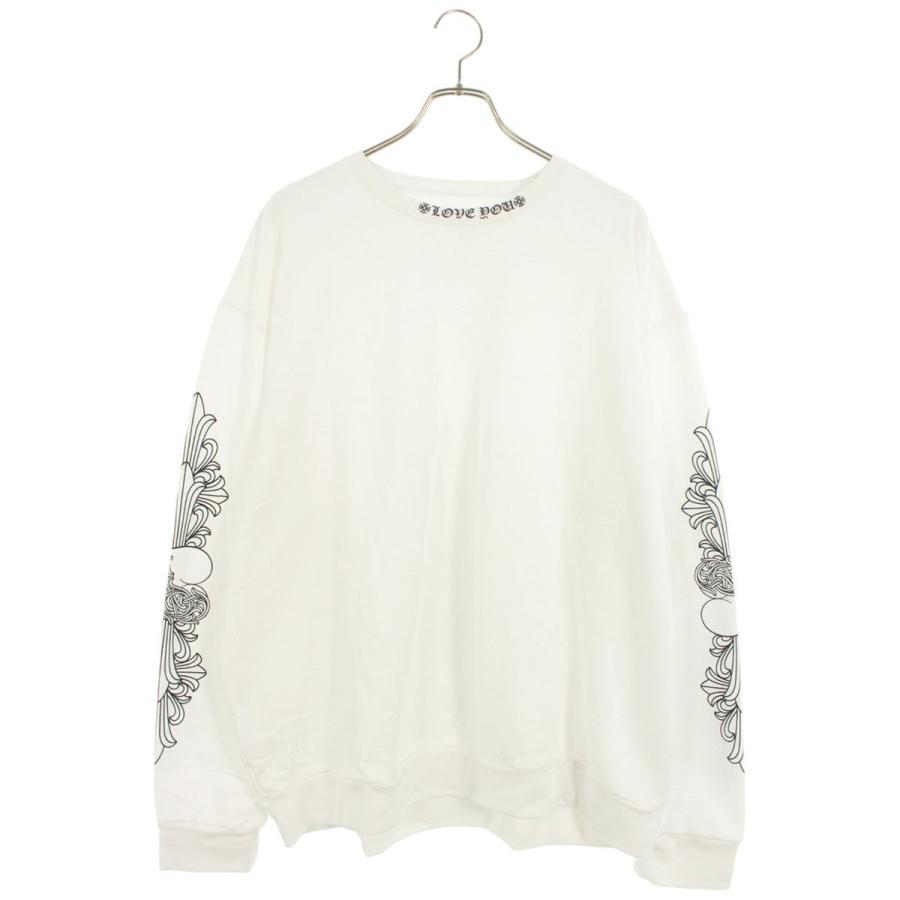 CHROME HEARTS（クロムハーツ） サイズ:XL LOVE YOU CREW SWTSHRT 袖 