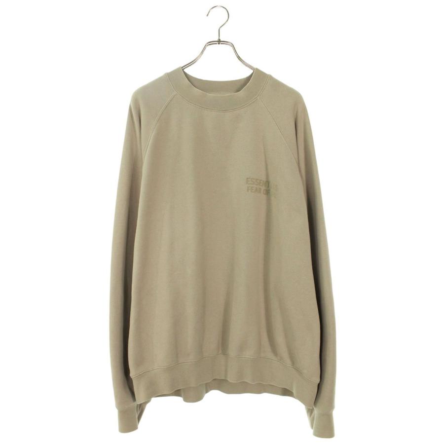 フォグ サイズ:L  ESSENTIALS ロゴクルーネックスウェット 中古 BS99 FOG ESSENTIALS（エフオージーエッセンシャルズ） フォグ サイズ:L