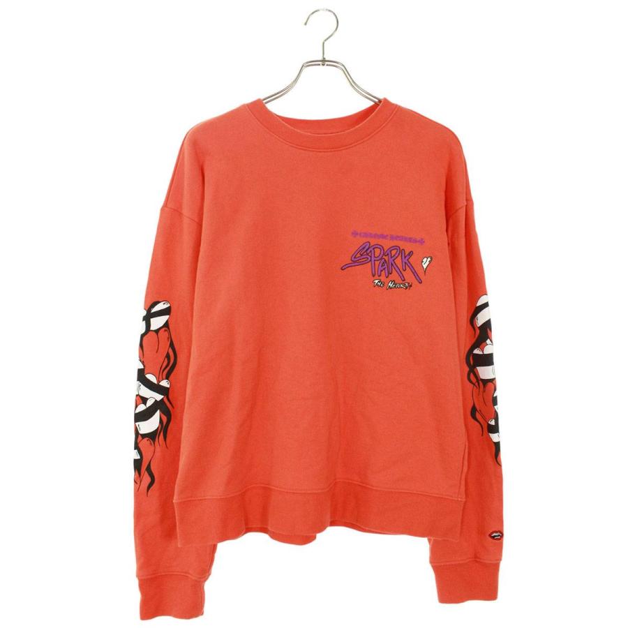 CHROME HEARTS クロムハーツ サイズ:M PPO SPARK THE HEART SWTSHRT  