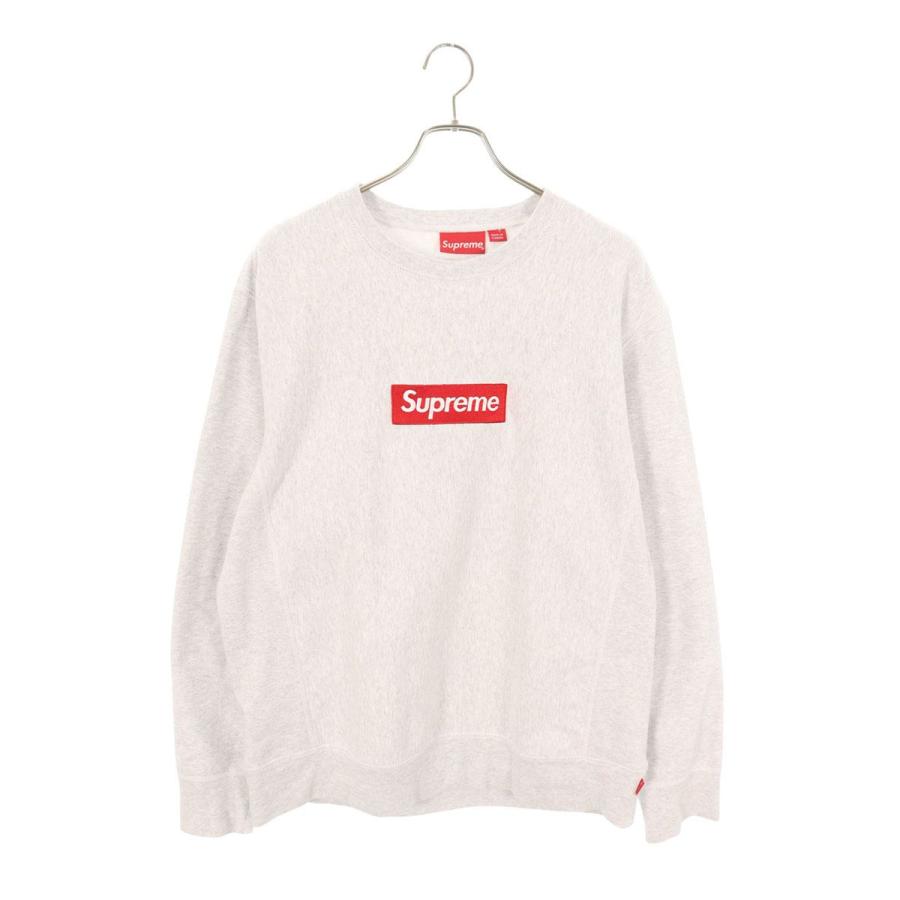 シュプリーム サイズ:L  Box Logo Crewneck ボックスロゴクルーネックスウェット 中古 OM10 Supreme（シュプリーム） スウェット サイズ:L Box Logo Crewneck