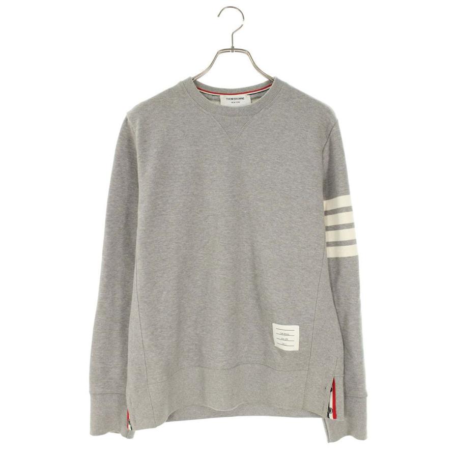 トムブラウン サイズ:3 トリコロールカラースウェット 中古 GZ14 THOM BROWNE（トム ブラウン） サイズ:3 トリコロールカラースウェット