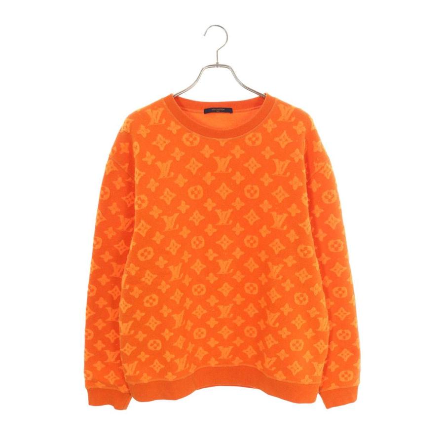 ルイヴィトン サイズ:L  RM192M NPN HHY14W フルモノグラムジャカードクルーネックスウェット 中古 OM10 LOUIS VUITTON（ルイ・ヴィトン） サイズ:L RM192M NPN HHY14W フル