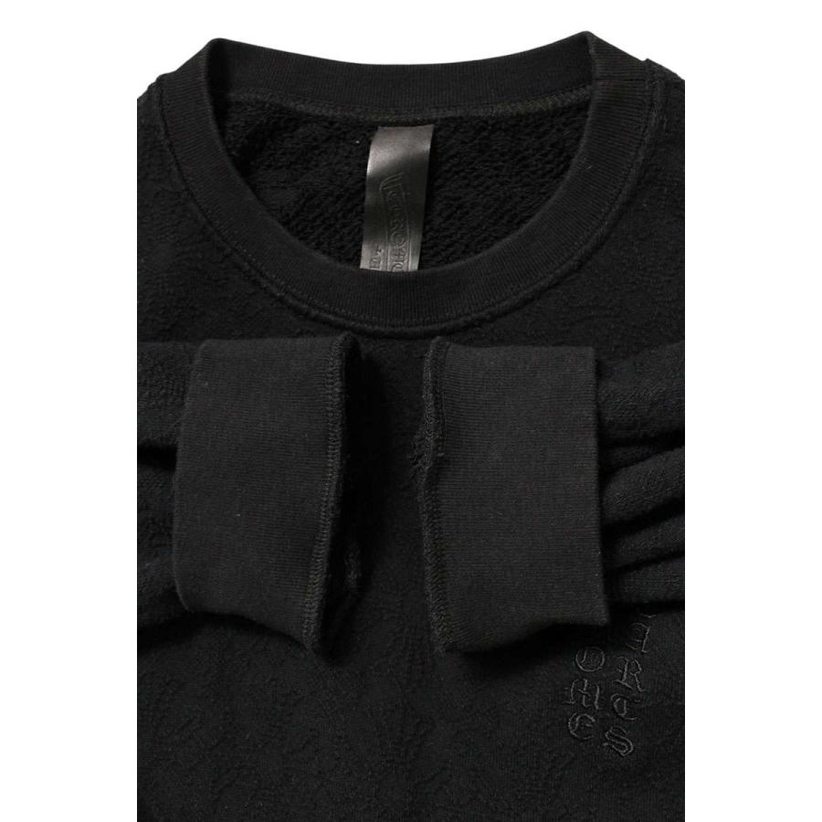 クロムハーツ サイズ:M  Y NOT CHプラスジャガードクルーネックスウェット 中古 SS07 CHROME HEARTS（クロムハーツ） サイズ:S Y NOT CHプラスジャガード