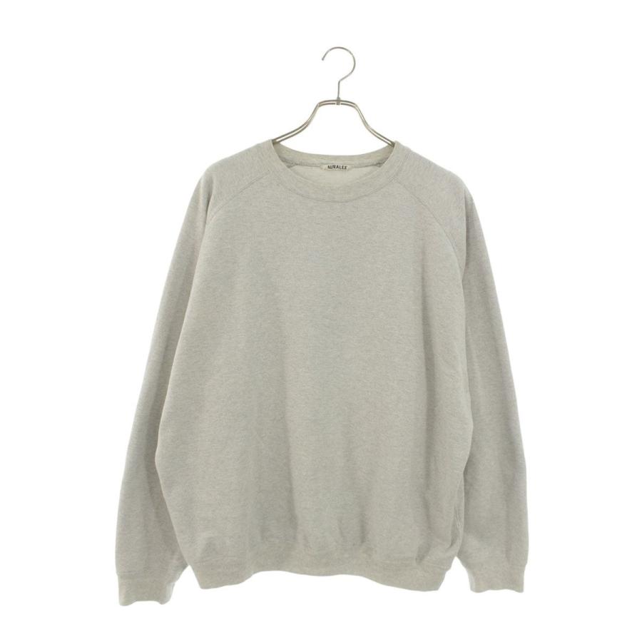 オーラリー  SUPER SOFT SWEAT BIG P/O A215P02GU クルーネックスウェット メンズ 5 AURALEE（オーラリー） サイズ:5 SUPER SOFT SWEAT BIG P O A215P02GU