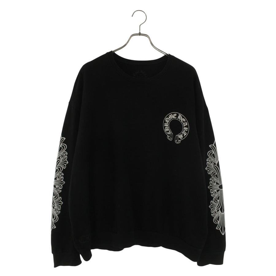 CHROME HEARTS（クロムハーツ） サイズ:XL SWTSHRT PLVR 袖フローラル 