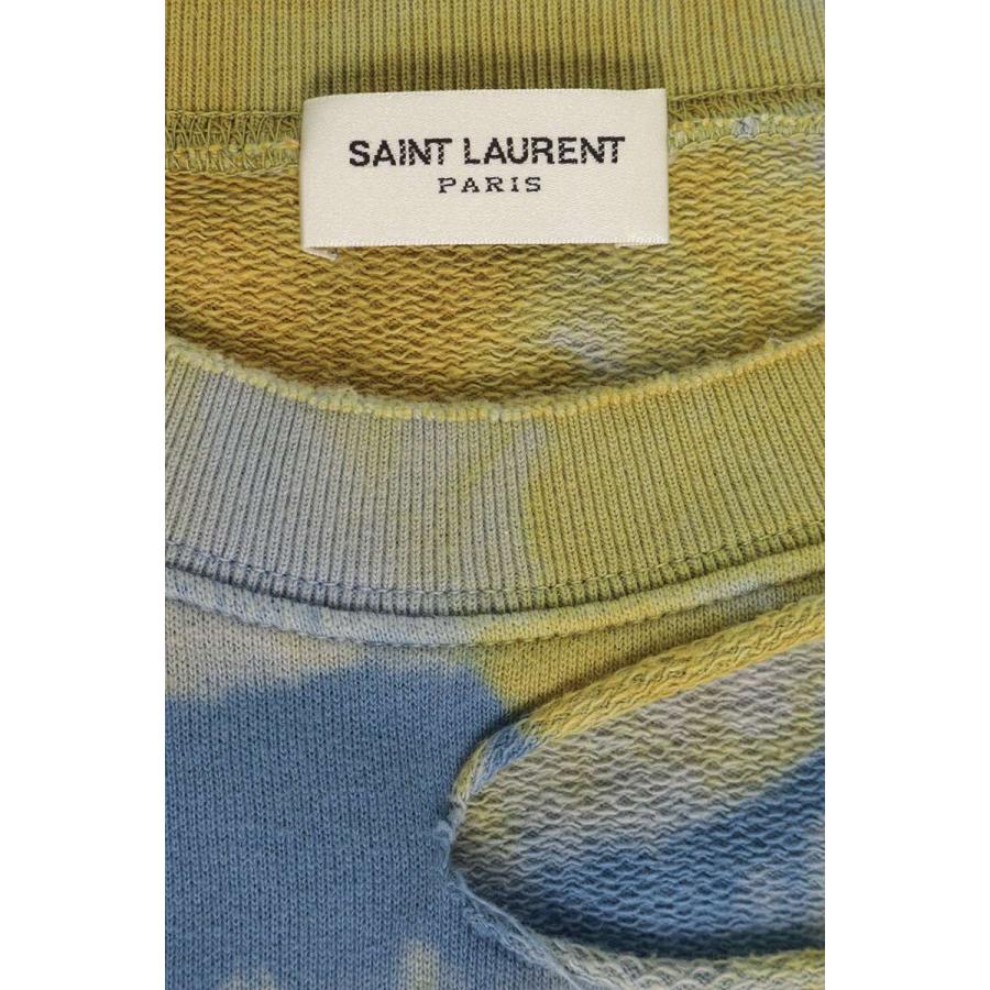 Saint Laurent タイダイ スウェット トレーナー SAINT LAURENT サンローランパリ サイズ:S 16SS 409893 Y2RK1 タイダイ