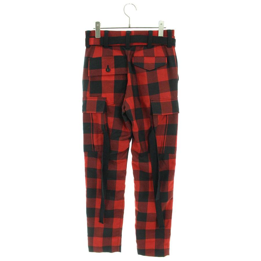 サカイ Sacai 22SS 22-02701M サイズ:0 バッファローチェックロング