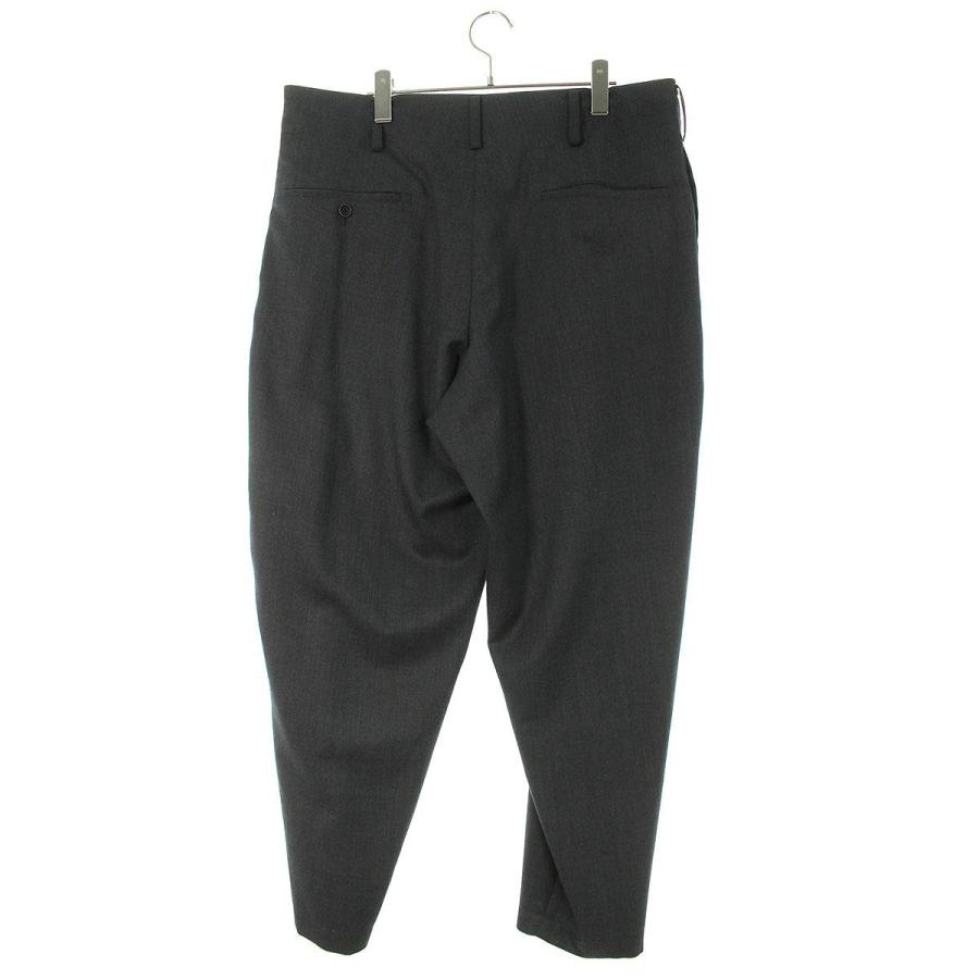 ワイズフォーメン Ysformen WOOL GABARDINE PANTS WITH SIDE TACK MJ-P80-100 サイズ:2 ウールギャバジンロングパンツ 中古 BS99｜rinkan｜02