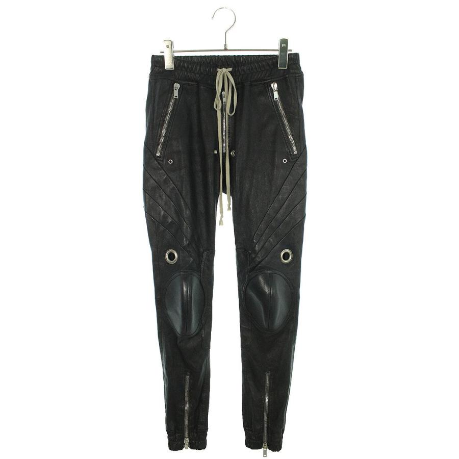 リックオウエンス ロングパンツ RP02A7314-LS サイズ:38 レザー 