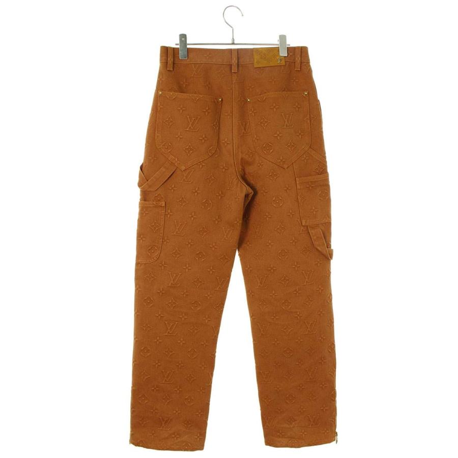 ルイヴィトン ロングパンツ 21AW サイズ:28インチ モノグラムワークウエアロングパンツ 中古 BS55 LOUIS VUITTON（ルイ・ヴィトン） ロングパンツ 21AW サイズ:28インチ