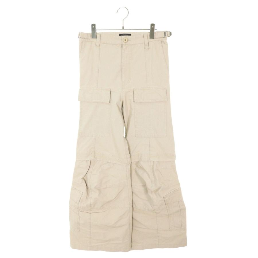 バレンシアガ サイズ:XXS  23AW  768810 TKP27 カーゴフレアロングパンツ 中古 OM10 BALENCIAGA（バレンシアガ） サイズ:XXS 23AW 768810 TKP27 カーゴ