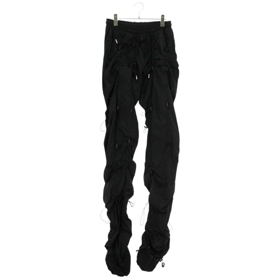 ナインティーナインパーセントイズ サイズ:2  NN13-PT22 ドローコードナイロンロングパンツ 中古 BS99 99%IS- ナインティーナインパーセントイズ サイズ:2 NN13-PT22 ドロー
