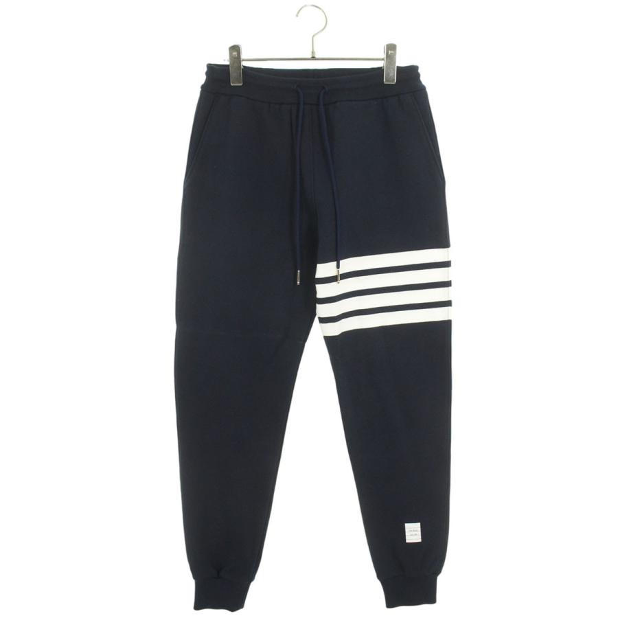 トムブラウン サイズ:42  FJQ001A-00535 4BARスウェットロングパンツ 新古品 FK04 THOM BROWNE（トム ブラウン） サイズ:42 FJQ001A-00535 4BAR
