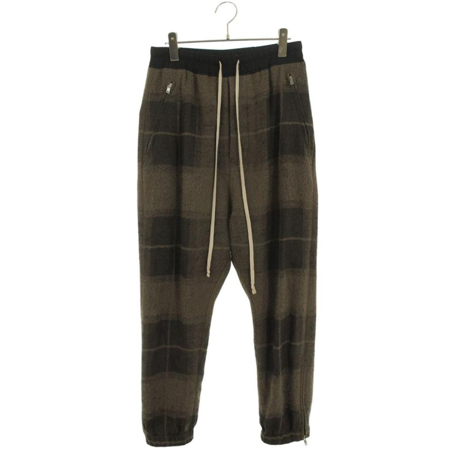 リックオウエンス サイズ:46  RU18F1388-WCP サイドジップサルエルロングパンツ 中古 BS99 Rick Owens（リック・オウエンス） サイズ:46 RU18F1388-WCP サイド