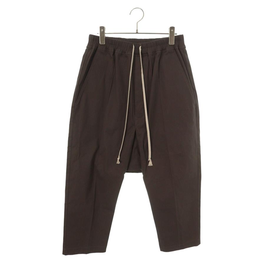 リックオウエンス サイズ:48 25AW RU02E1381-TE ドローストリングクロップドロングパンツ 中古 BS55 Rick Owens（リック・オウエンス） サイズ:48 25AW RU02E1381-TE