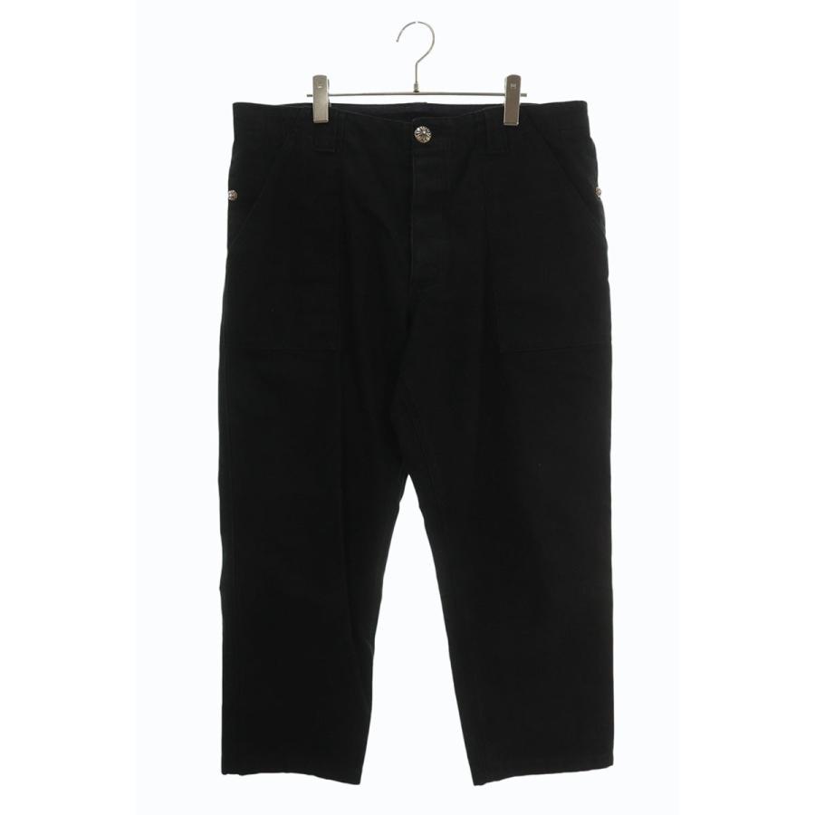 クロムハーツ サイズ:36インチ  CARPENTER CNVS BLK カーペンターロングパンツ 中古 SJ02 CHROME HEARTS（クロムハーツ） ロングパンツ サイズ:36インチ
