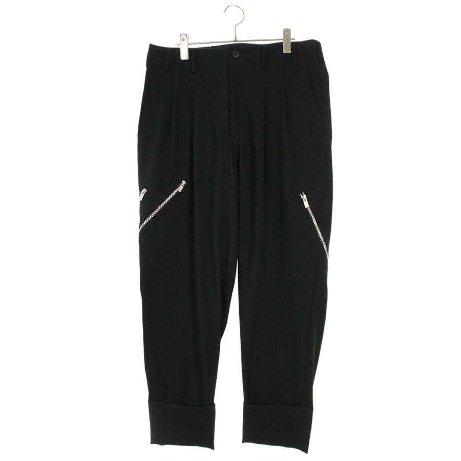 ヨウジヤマモトプールオム 毛100％パンツ サイズ2 Yohji Yamamoto POUR HOMME ヨウジヤマモトプールオム サイズ:2 HG-P41