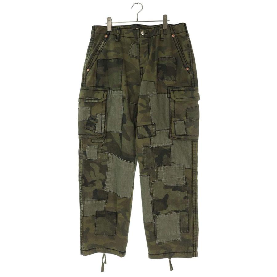 シュプリーム ×トゥルーレリジョン TRUE RELIGION  25AW  Patchwork Cargo Pant パッチワークカーゴロングパンツ メンズ 36インチ Supreme（シュプリーム） ロングパンツ トゥルーレリジョン 36インチ