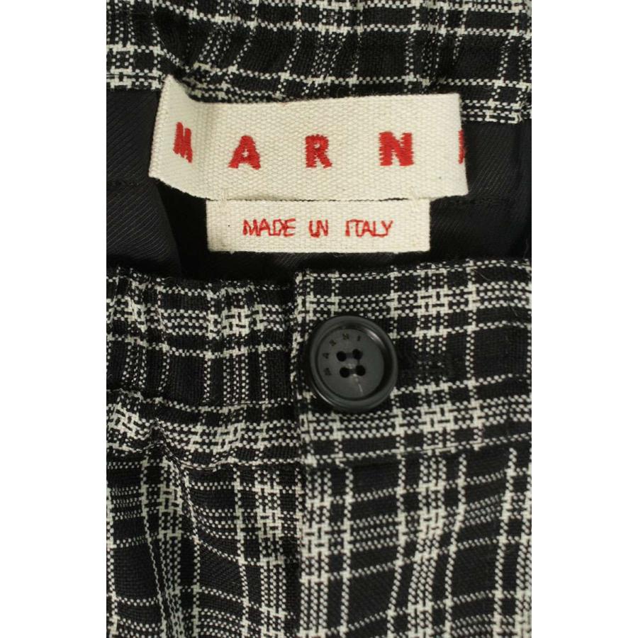 MARNI（マルニ） サイズ:44 25AW PUMU0017U4 チェック柄キャロット