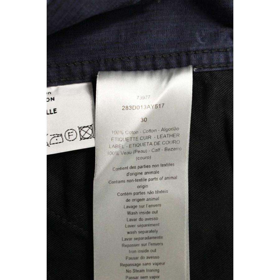 ディオール サイズ:30  283D013AY517 オブリーク総柄カーペンターハーフハーフパンツ 中古 BS99 ディオール サイズ:30 283D013AY517 オブリーク総柄カーペンターハーフ