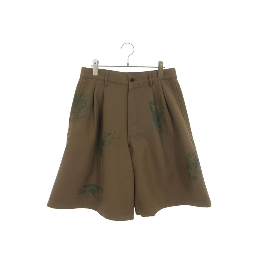 コムデギャルソンシャツ  24SS  FM-P504 ウーブンハンドペイントショートパンツ メンズ XS COMME des GARCONS SHIRT コムデギャルソンシャツ サイズ:XS 24SS FM