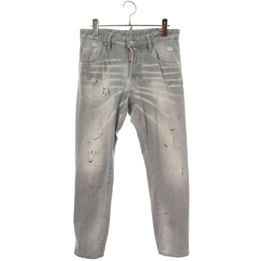 ディースクエアード DSQUARED2 S74LB0223 サイズ:42 ペンキ加工 