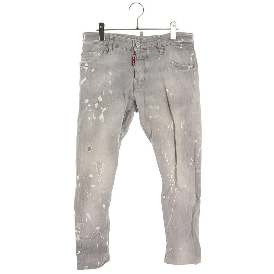 ディースクエアード DSQUARED2 S71LB0278 サイズ:46 ペンキ・ダメージ