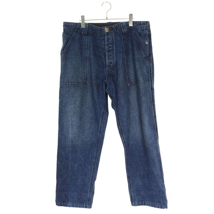 クロムハーツ デニムパンツ DENIM CARPENTER V2 サイズ:36インチ 