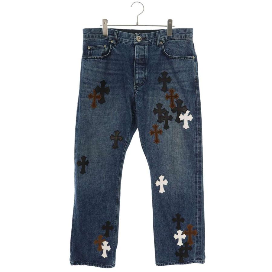クロムハーツ デニムパンツ JEAN STRTLG FBRC サイズ:36インチ クロス 
