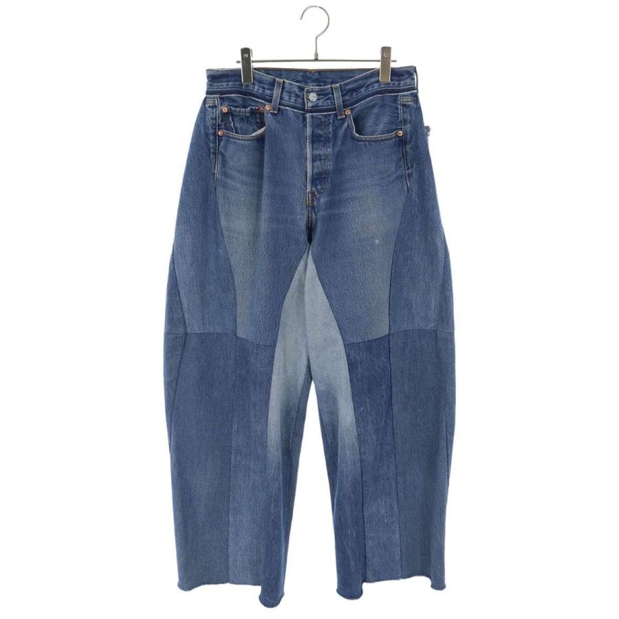 レディメイド デニムパンツ RE-CO-BL-00-00-242 再構築ワイドデニム  