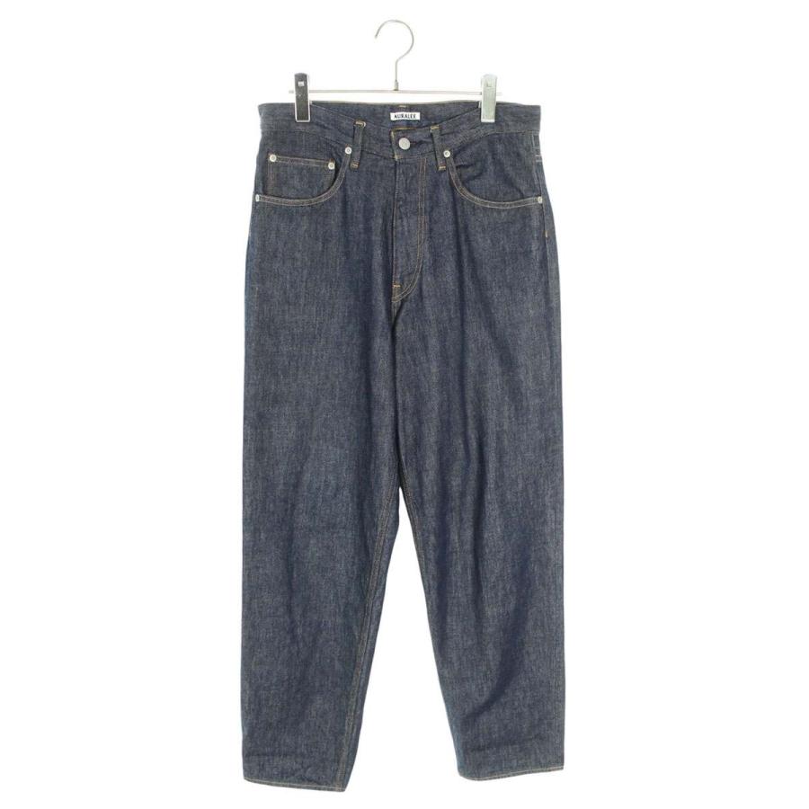 オーラリー デニムパンツ HARD TWIST DENIM WIDE PANTS A00P03DM 