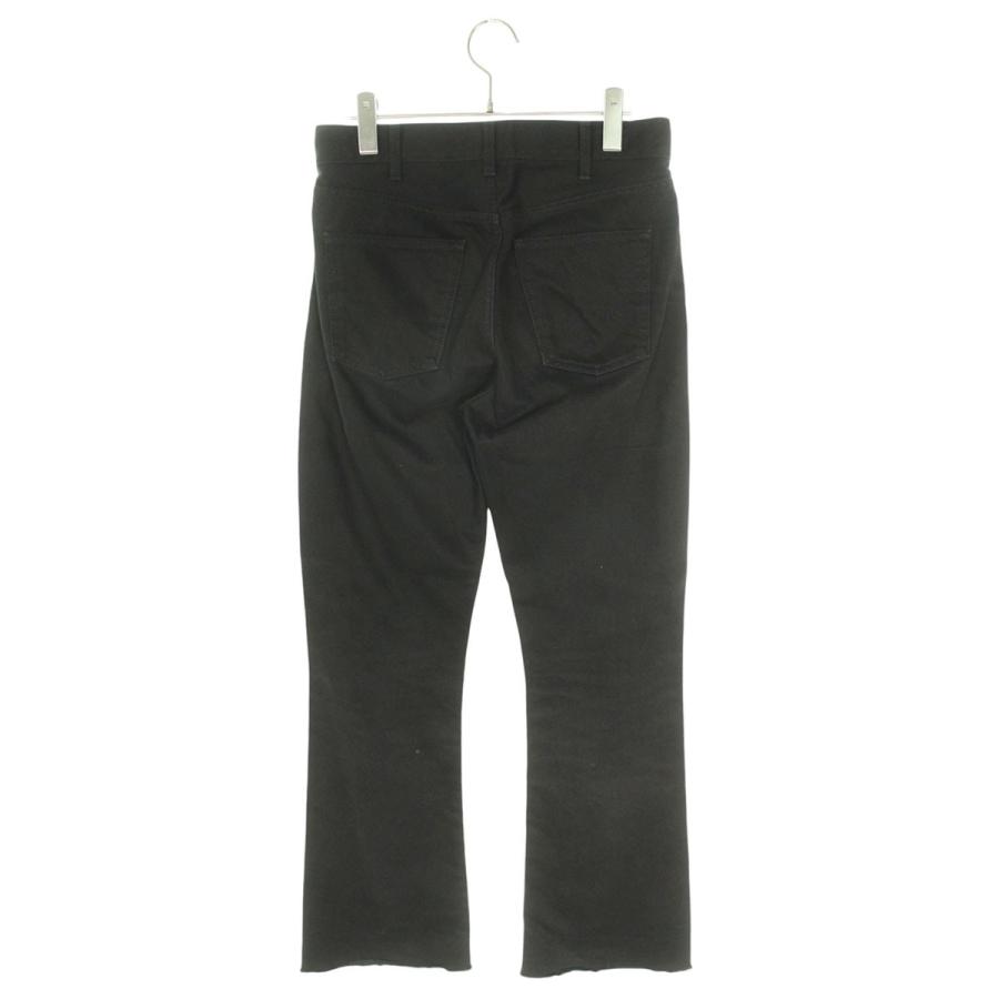 CELINE ブラックブーツカットフレアデニム エディスリマン