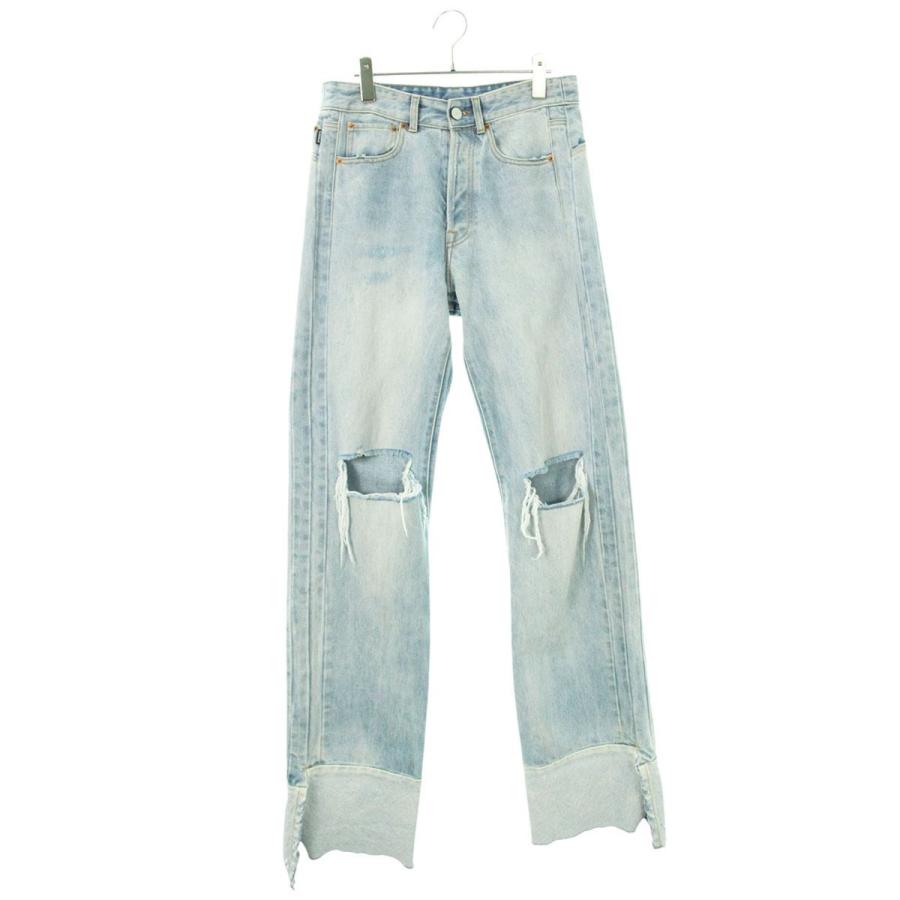 VETEMENTS ヴェトモン デニムパンツ UA52PA660N サイズ:XS ダメージ 