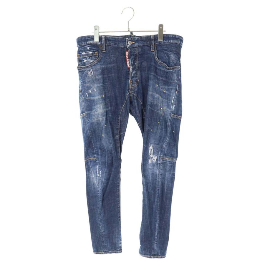 ディースクエアードスキニーダメージ加工48