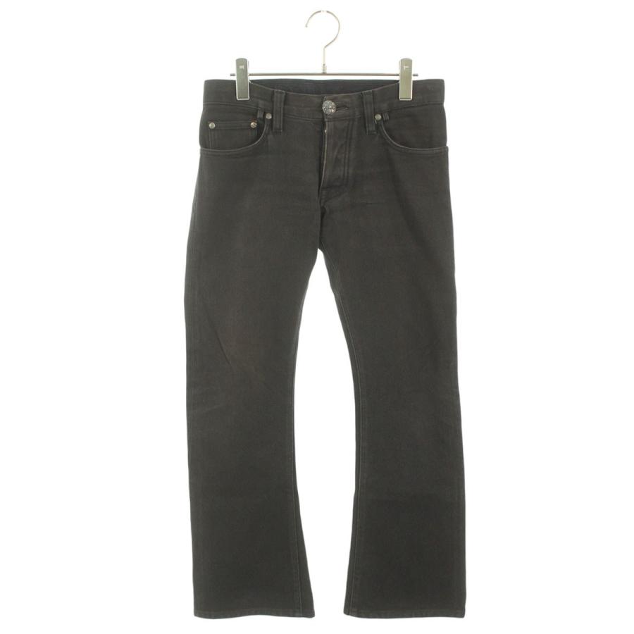 クロムハーツ サイズ:30インチ  DNM PANTS CRS BTN クロスボタンフライウォッシュドデニムパンツ 中古 GZ11 CHROME HEARTS（クロムハーツ） サイズ:30インチ DNM PANTS CRS BTN