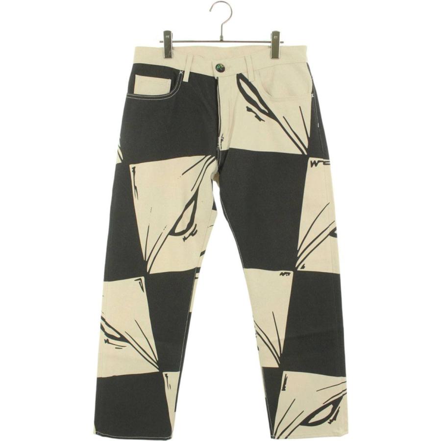 アンチプロモ サイズ:32インチ 99EYES総柄デニムパンツ 中古 GZ11 アンチプロモ サイズ:32インチ 99EYES総柄デニムパンツ 中古 GZ11