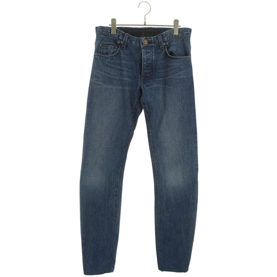 クロムハーツ  JEAN STRTLG FBRC クロスボールボタンストレートデニムパンツ メンズ 31インチ CHROME HEARTS（クロムハーツ） サイズ:31インチ JEAN STRTLG FBRC