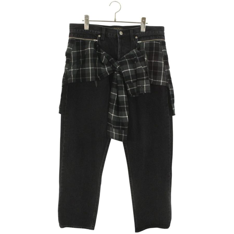 シュプリーム  アンダーカバー サイズ:32インチ  Layered Jean レイヤードデニムパンツ 中古 BS99 Supreme（シュプリーム） デニムパンツ アンダーカバー サイズ:32