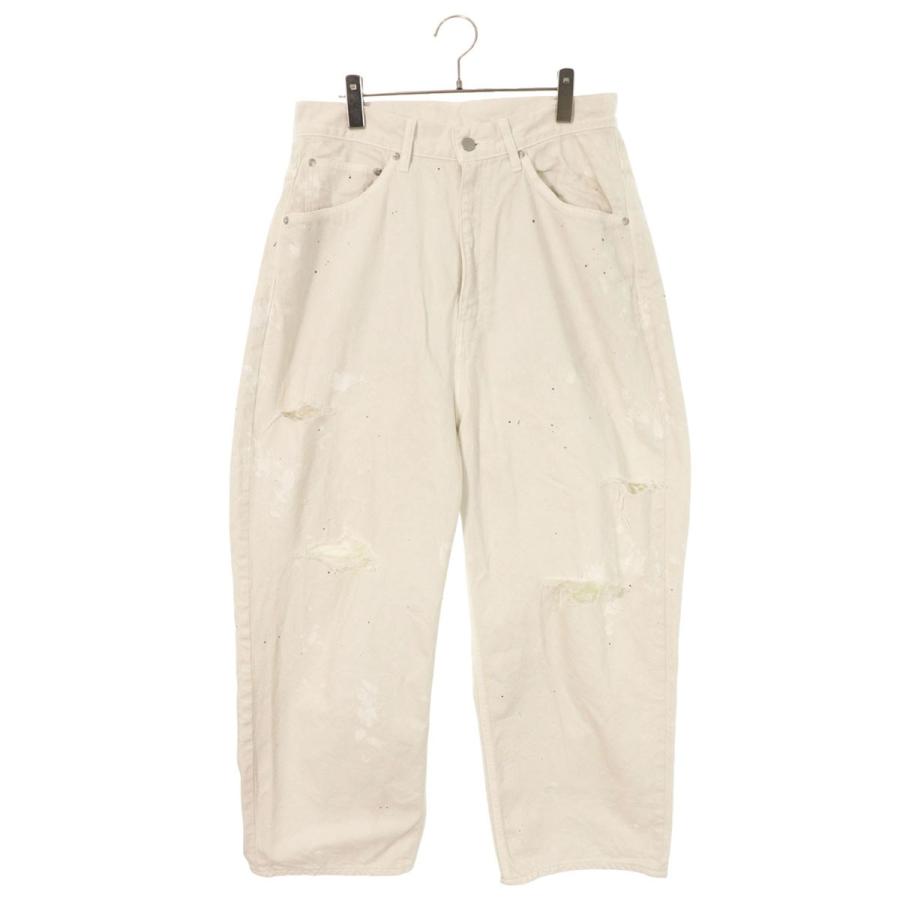 アンセルム サイズ:1  ANC-PT77 ペンキ加工デニムパンツ 中古 BS99 アンセルム サイズ:1 ANC-PT77 ペンキ加工デニムパンツ 中古 BS99