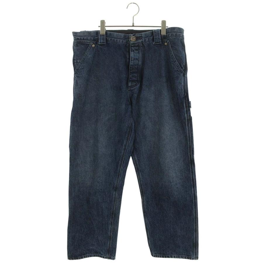 クロムハーツ サイズ:36インチ  DENIM CARPENTER V2 カーペンターデニムパンツ 中古 SJ02 CHROME HEARTS（クロムハーツ） デニムパンツ サイズ:36インチ DENIM