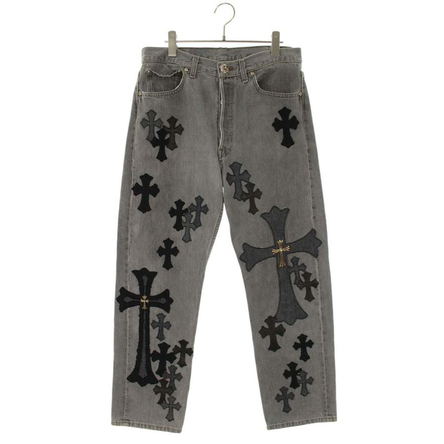 CHROME HEARTS（クロムハーツ） サイズ:30インチ ラージChクロス装飾