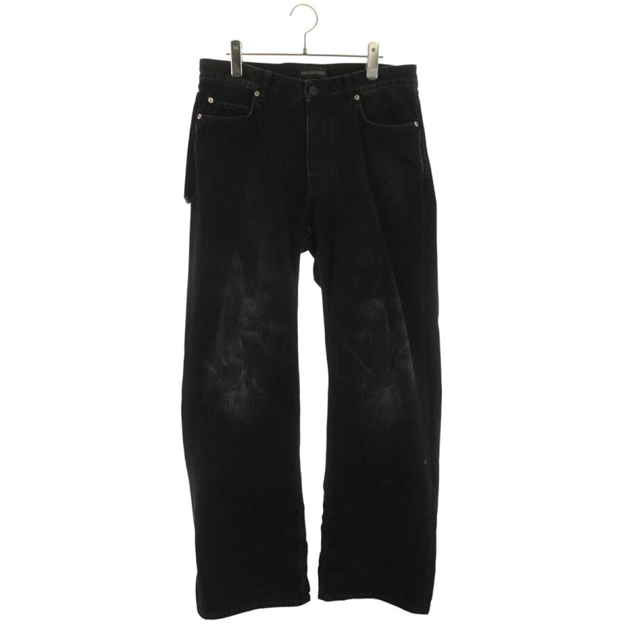 a*e様 BALENCIAGA バレンシアガ ブラック デニムパンツダメージ加工 BALENCIAGA（バレンシアガ） サイズ:29インチ 25AW 851352 TTW7
