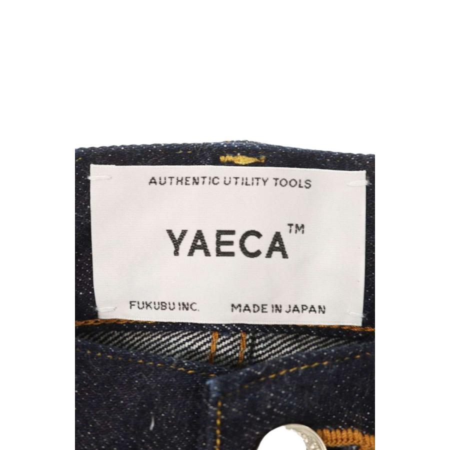 YAECA（ヤエカ） サイズ:29 13-14W ワイドストレートデニムパンツ 中古