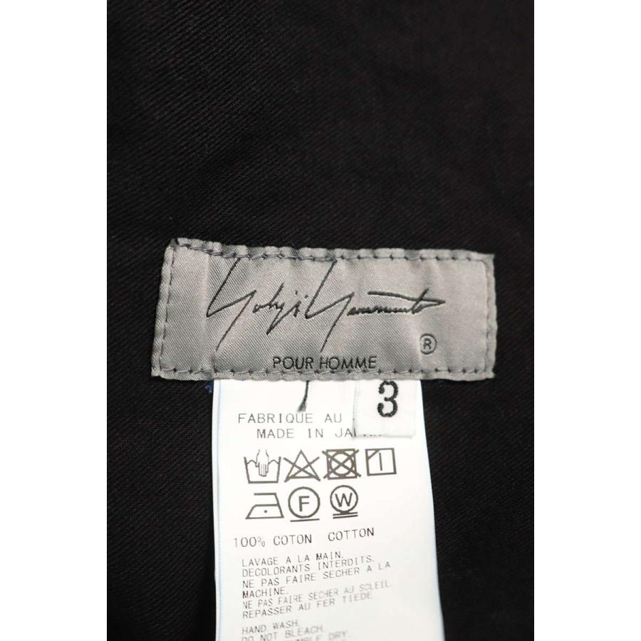 ヨウジヤマモトプールオム  24AW  12OZ DENIM FRAP POCKET PANTS/HO-P93-537 フラップポケットデニムパンツ メンズ 3 Yohji Yamamoto POUR HOMME ヨウジヤマモトプールオム サイズ:3 24AW
