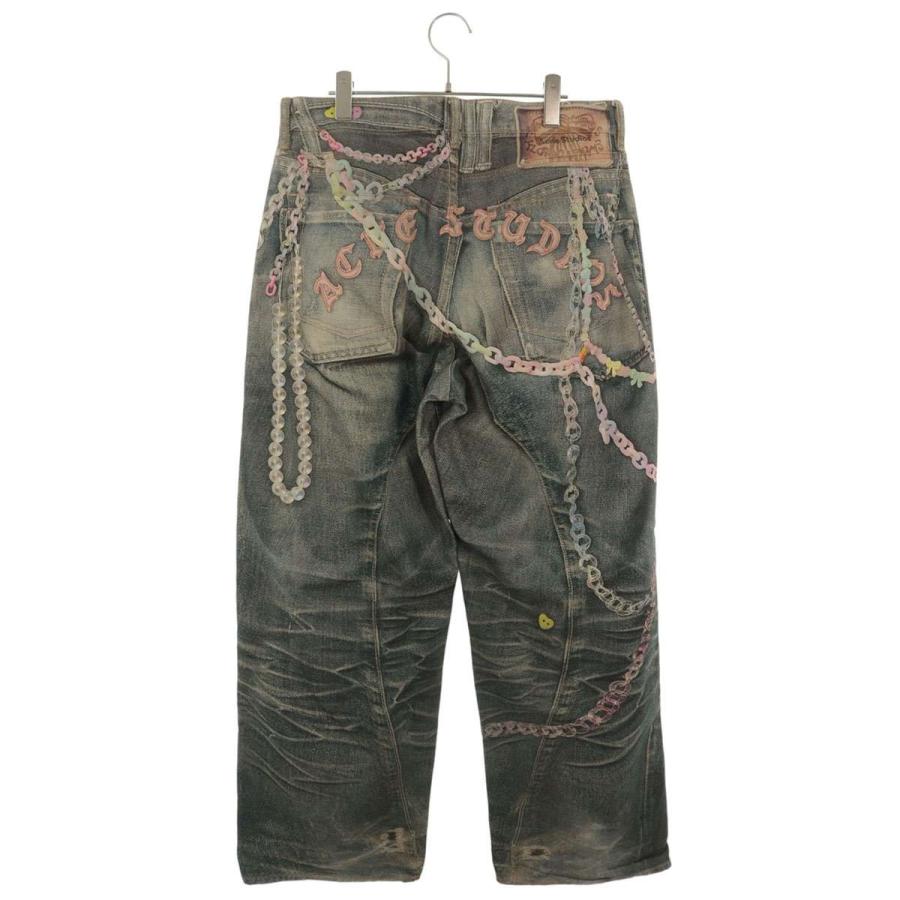 アクネストゥディオズ  FN-MN-TROU001101 1981M キーチェーンプリントバギーデニムパンツ メンズ 48 Acne Studios（アクネ ストゥディオズ） サイズ:48 FN-MN-TROU001101