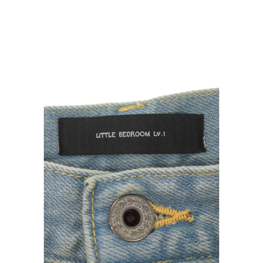 リトルベッドルーム サイズ:32インチ 25AW Warp Hole Denim Moss Ver