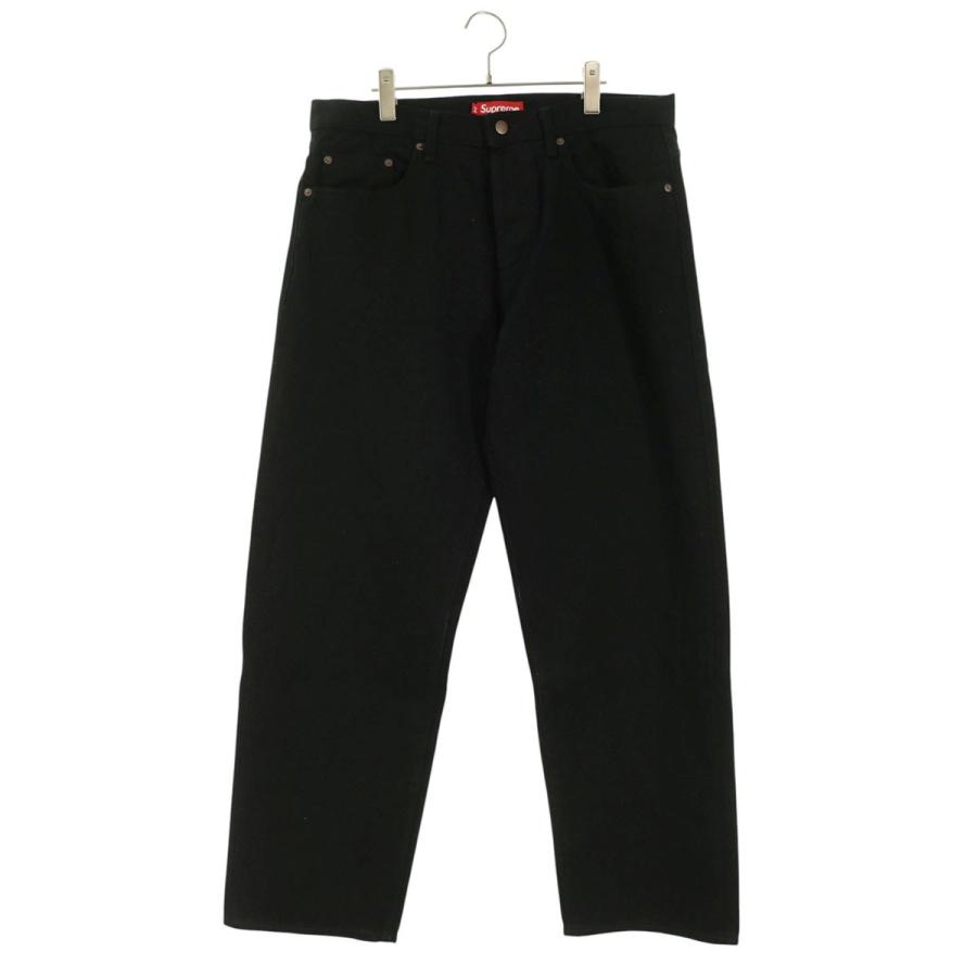 Supreme バギーデニム ブラック 34 Supreme（シュプリーム） サイズ:34インチ Baggy Selvedge Jean バギー