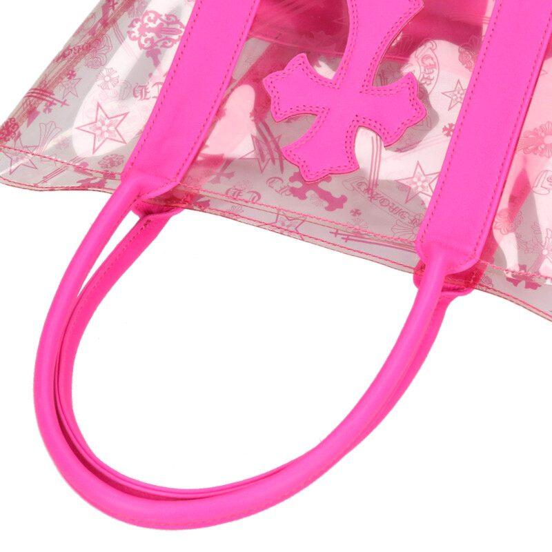 CHROME HEARTS（クロムハーツ） TOTE MINI VINYL PVCクロスパッチ付き